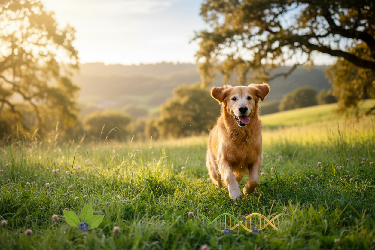 ich will ein bild als hero banner für meine abo seite für ein hunde supplement anti aging abo modell